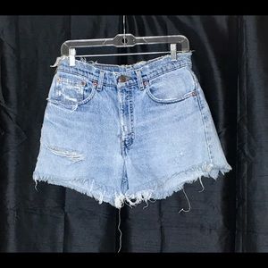 Vintage Cutoff Levi’s
